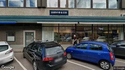 Affärslokaler att hyra i Falkenberg - Bild från Google Street View