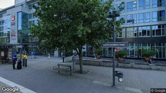Affärslokaler att hyra i Solna - Bild från Google Street View