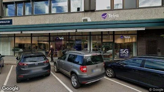 Affärslokaler att hyra i Falkenberg - Bild från Google Street View