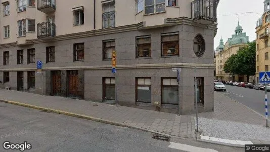 Affärslokaler att hyra i Östermalm - Bild från Google Street View