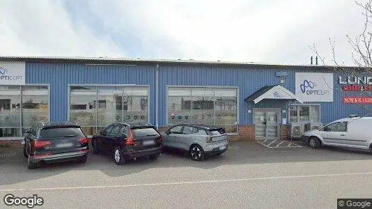 Industrilokaler att hyra i Lund - Bild från Google Street View
