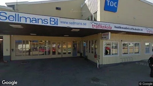 Kontorslokaler att hyra i Hudiksvall - Bild från Google Street View