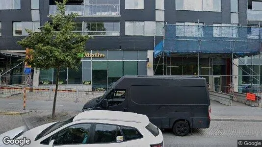 Kontorslokaler att hyra i Hammarbyhamnen - Bild från Google Street View
