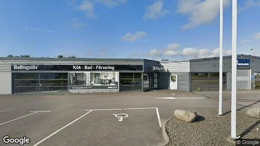 Affärslokaler att hyra i Falkenberg - Bild från Google Street View