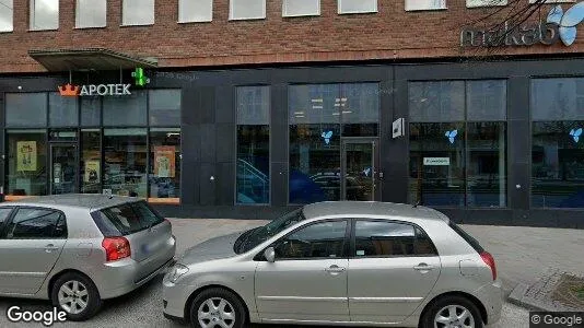 Affärslokaler att hyra i Hammarbyhamnen - Bild från Google Street View