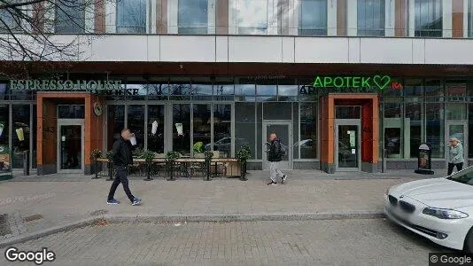 Affärslokaler att hyra i Hammarbyhamnen - Bild från Google Street View