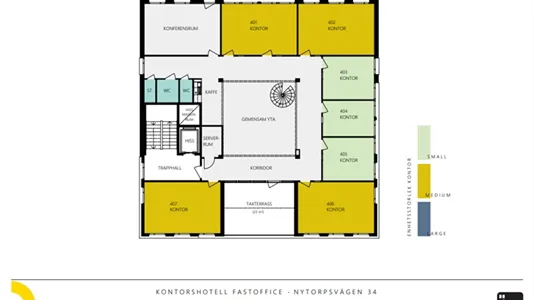 Kontorshotell att hyra i Täby - foto 5