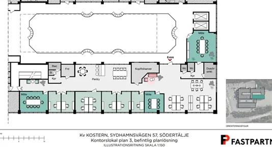 Kontorslokaler att hyra i Södertälje - foto 4