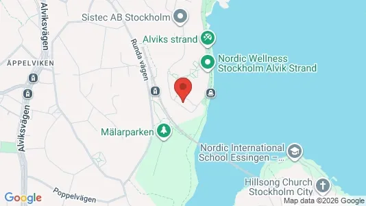 Kontorslokaler att hyra i Västerort - kort over placeringen