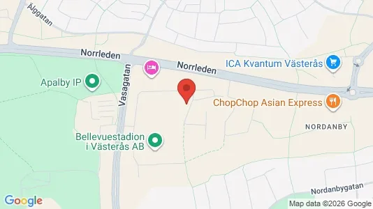 Coworking spaces att hyra i Västerås - Bild från Google Street View
