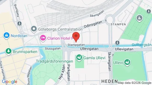 Kontorslokaler att hyra i Sollentuna - kort over placeringen