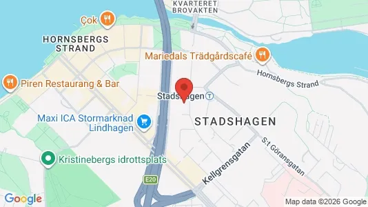 Kontorslokaler att hyra i Kungsholmen - kort over placeringen