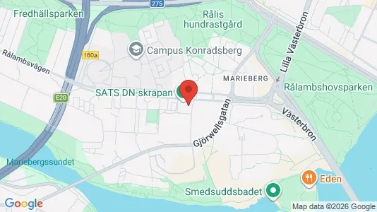 Kontorslokaler att hyra i Kungsholmen - kort over placeringen
