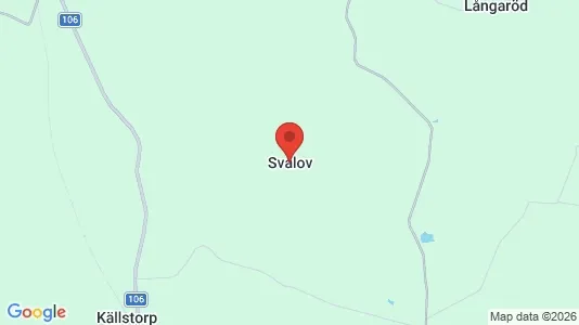 Kontorslokaler att hyra i Svalöv - kort over placeringen
