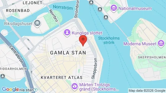 Kontorslokaler att hyra i Stockholm Innerstad - kort over placeringen