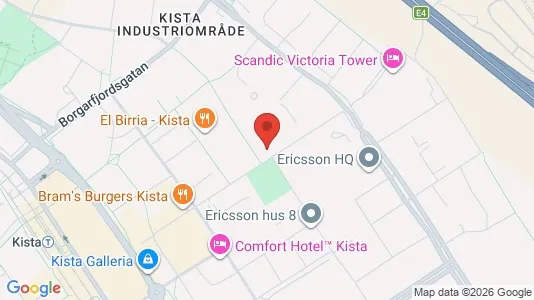 Kontorslokaler att hyra i Västerort - kort over placeringen