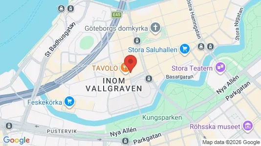 Kontorslokaler att hyra i Göteborg Centrum - kort over placeringen