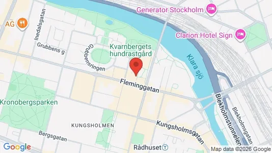 Kontorslokaler att hyra i Kungsholmen - kort over placeringen