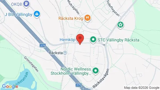 Affärslokaler att hyra i Västerort - kort over placeringen