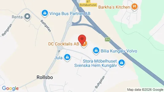 Kontorslokaler att hyra i Kungälv - kort over placeringen