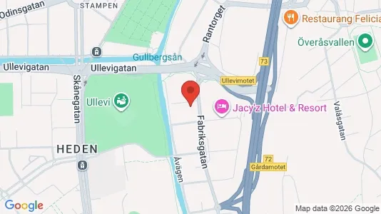 Affärslokaler att hyra i Örgryte-Härlanda - kort over placeringen