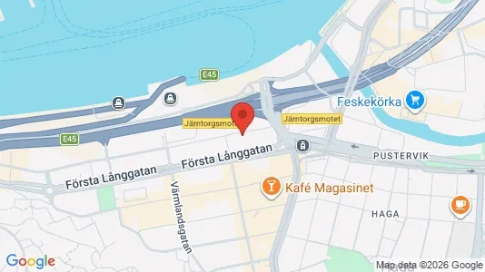 Kontorslokaler att hyra i Göteborg Centrum - kort over placeringen