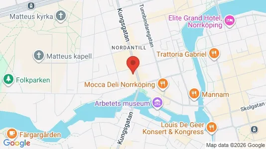 Kontorslokaler att hyra i Norrköping - Bild från Google Street View