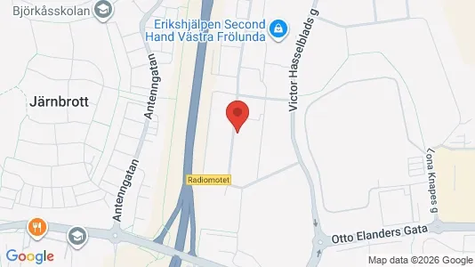 Coworking spaces att hyra i Askim-Frölunda-Högsbo - kort over placeringen