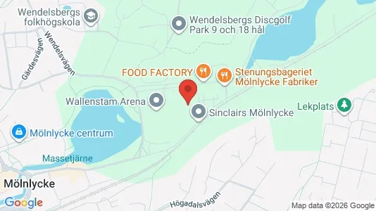 Kontorslokaler att hyra i Härryda - kort over placeringen
