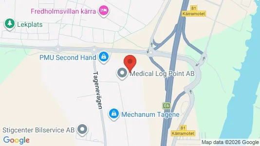 Kontorslokaler att hyra i Göteborg Centrum - kort over placeringen