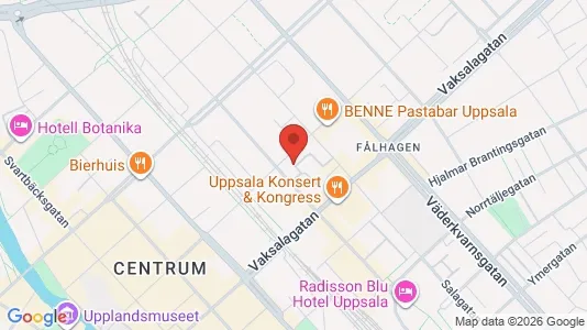 Kontorslokaler att hyra i Norrköping - kort over placeringen