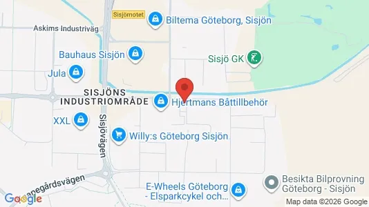 Kontorslokaler att hyra i Askim-Frölunda-Högsbo - kort over placeringen