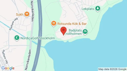 Kontorslokaler att hyra i Sollentuna - kort over placeringen