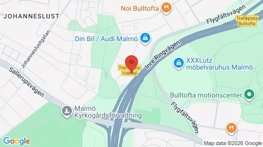 Kontorslokaler att hyra i Malmö Centrum - kort over placeringen