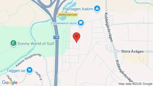 Lagerlokaler att hyra i Askim-Frölunda-Högsbo - kort over placeringen
