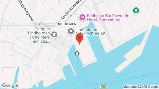 Kontorslokaler att hyra i Lundby - kort over placeringen
