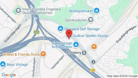Kontorslokaler att hyra i Stockholm Innerstad - kort over placeringen