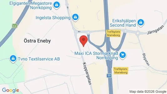 Industrilokaler att hyra i Norrköping - Bild från Google Street View