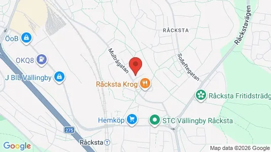 Affärslokaler att hyra i Västerort - kort over placeringen