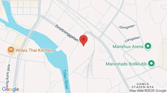 Kontorslokaler att hyra i Mariestad - kort over placeringen