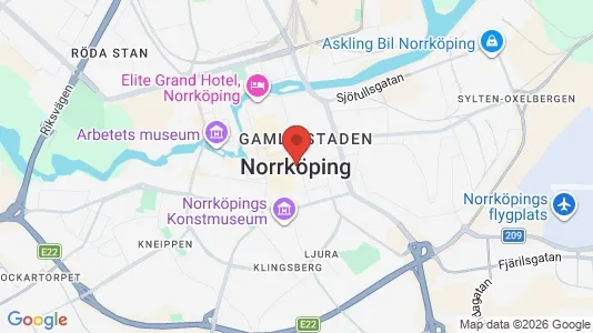 Kontorslokaler att hyra i Norrköping - Bild från Google Street View