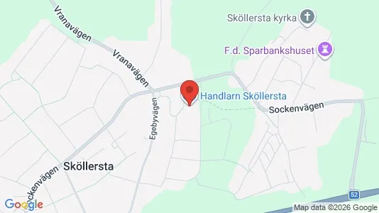 Kontorslokaler att hyra i Hallsberg - kort over placeringen