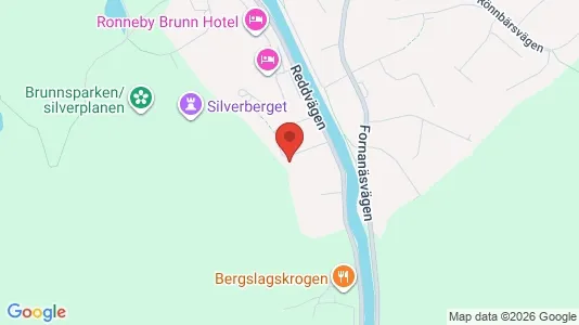 Affärslokaler att hyra i Ronneby - kort over placeringen
