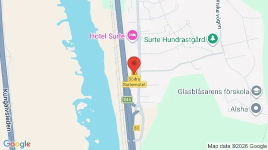 Kontorslokaler att hyra i Ale - kort over placeringen
