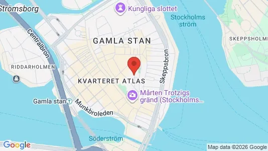 Kontorslokaler att hyra i Stockholm Innerstad - kort over placeringen