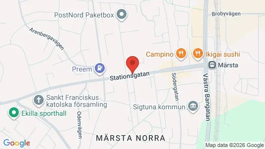 Kontorslokaler att hyra i Stockholm Innerstad - kort over placeringen