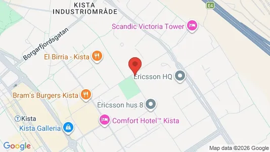 Kontorslokaler att hyra i Västerort - kort over placeringen