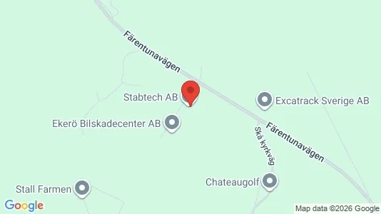 Kontorslokaler att hyra i Ekerö - kort over placeringen