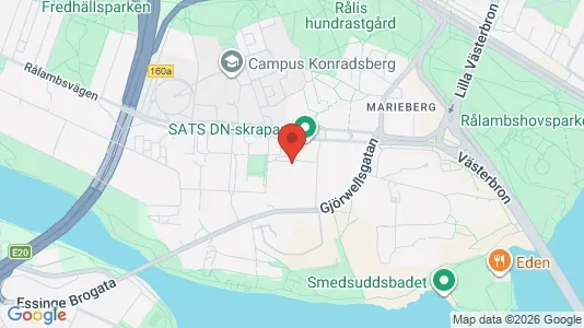 Kontorslokaler att hyra i Kungsholmen - kort over placeringen