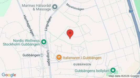 Kontorslokaler att hyra i Söderort - kort over placeringen